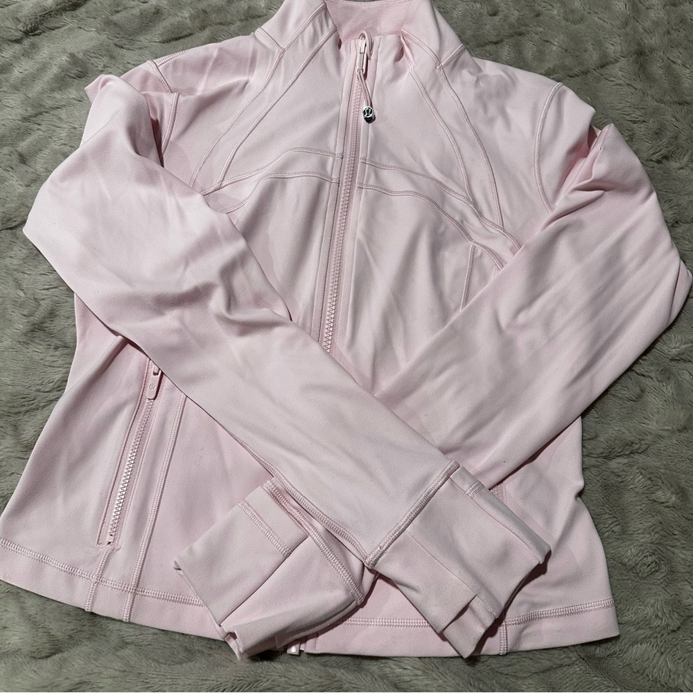 Lululemon Cropped Define Jacket Strawberry Milkshake - Picture 3 of 5